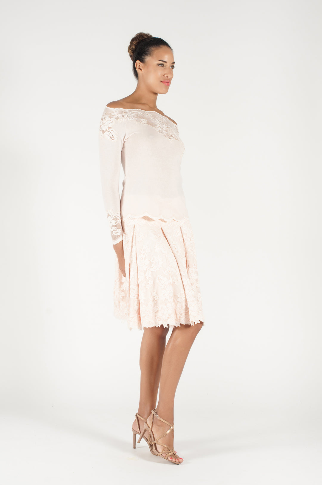 Short Frilled Skirt-1