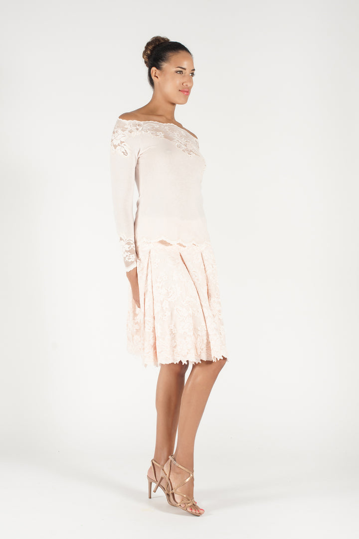Short Frilled Skirt-1