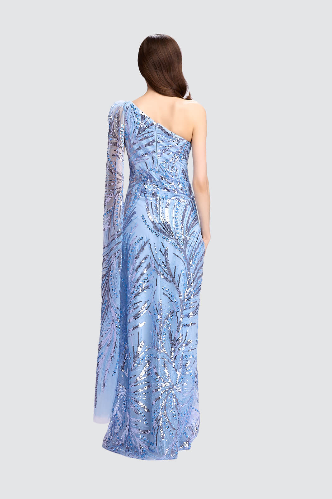 Celestial Elegance One-Shoulder Gown Olvi's Lace Celestial Elegance One-Shoulder Gown Olvi's Lace
