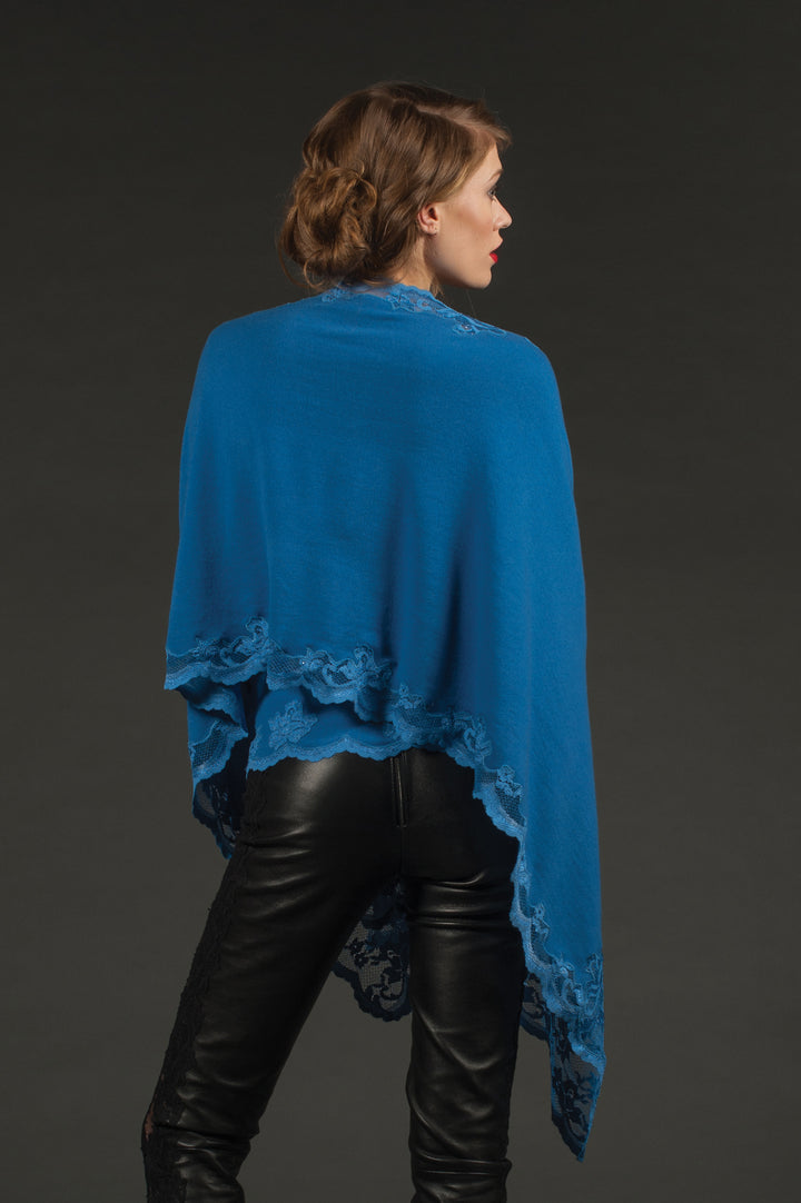 Cashmere and Lace Scarf-10