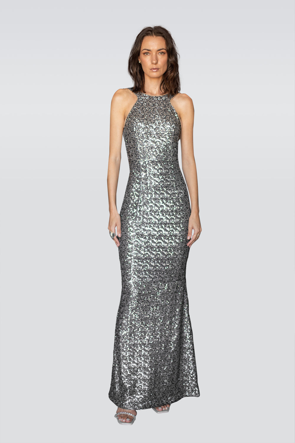 Backless Silver Gown-1