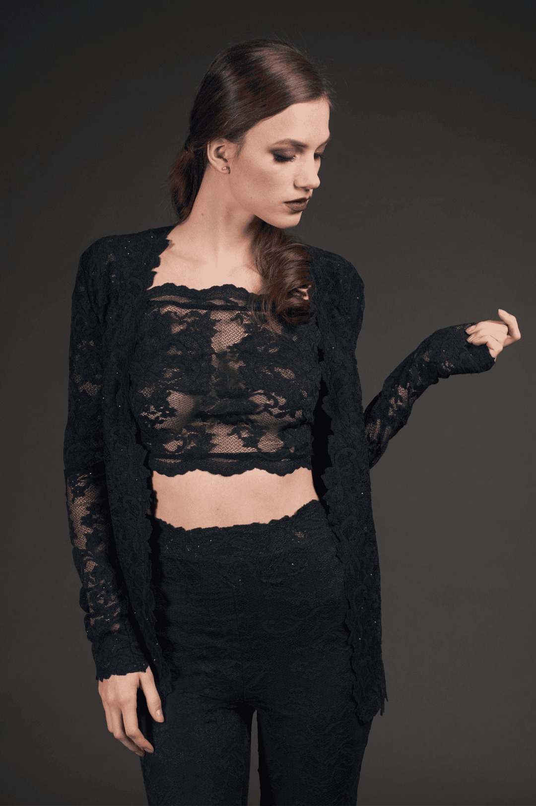 Long Lace Cardigan-3
