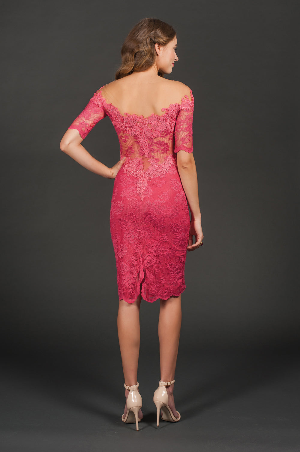 Delicatessen Off-Shoulder Dress-1