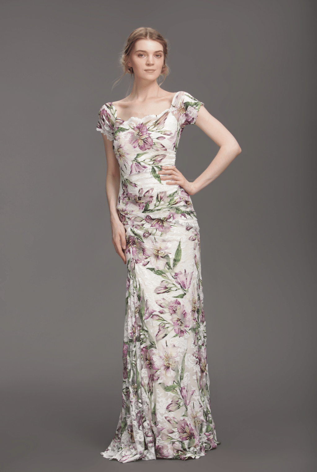 Classic floor length gown-2