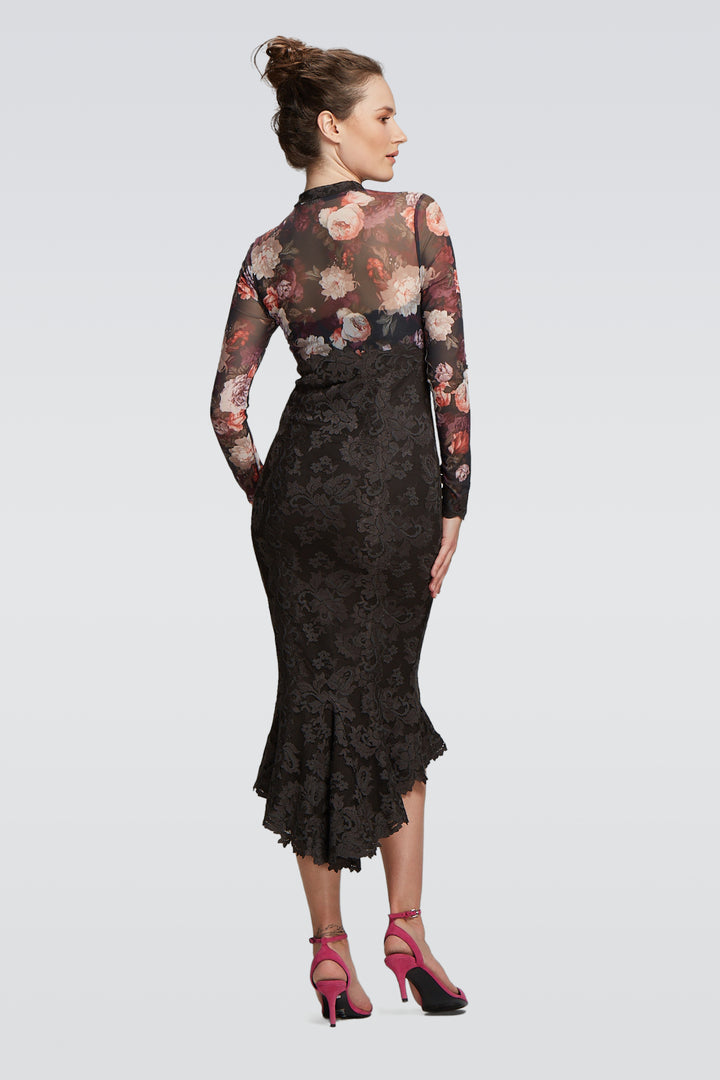 Mermaid Bi-Color Dress-1