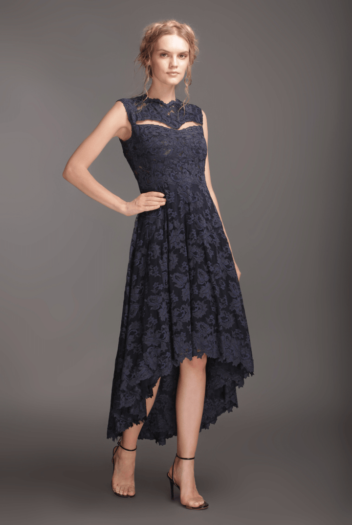 High-low skirt dress-0