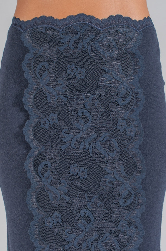 Cashmere Knee Length Skirt-3