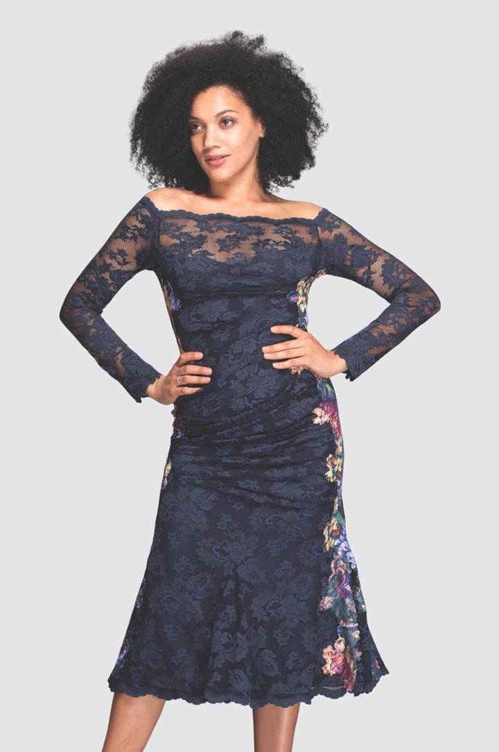Flare Midi Dress