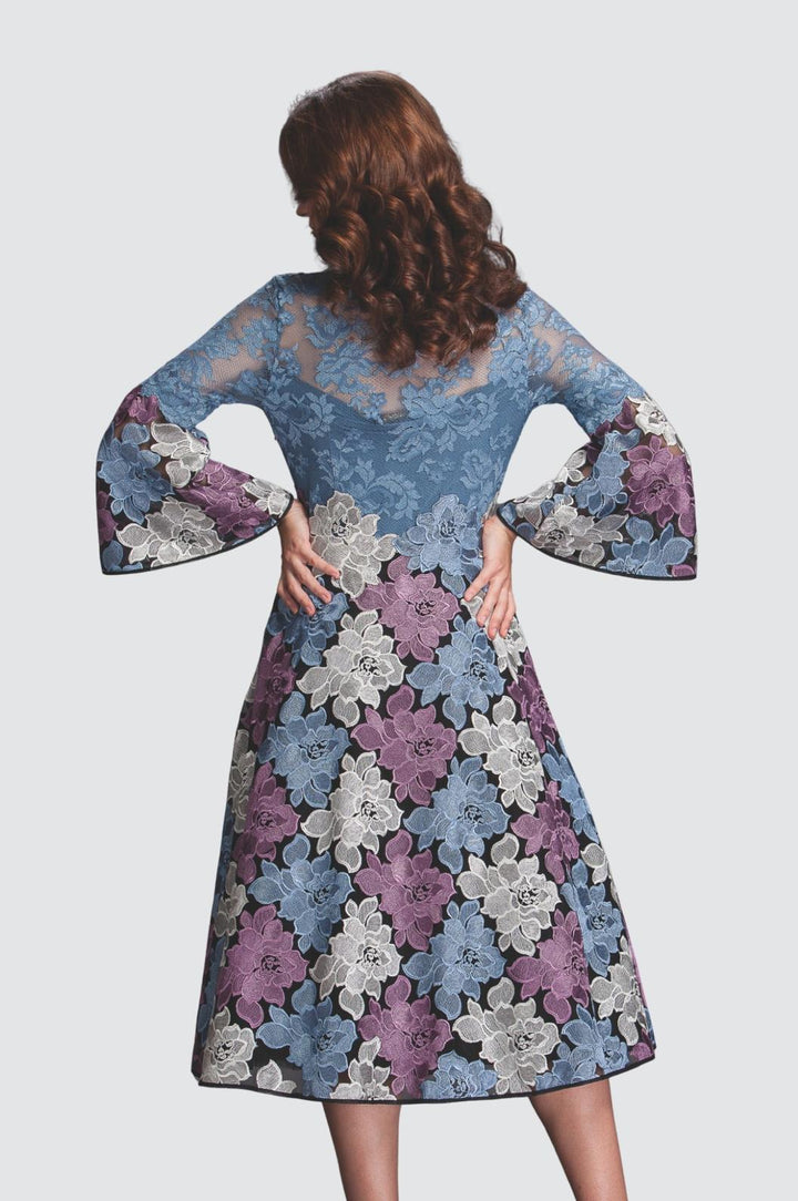 Dunkelblaues Spitzen-Set