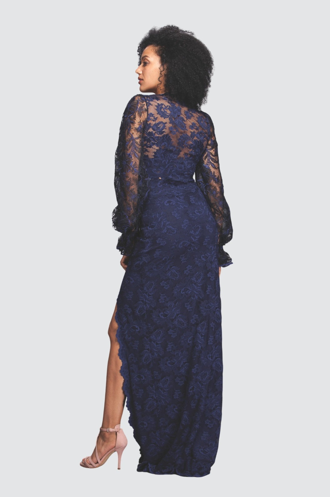 Bodenlanger Rock mit Schlitz