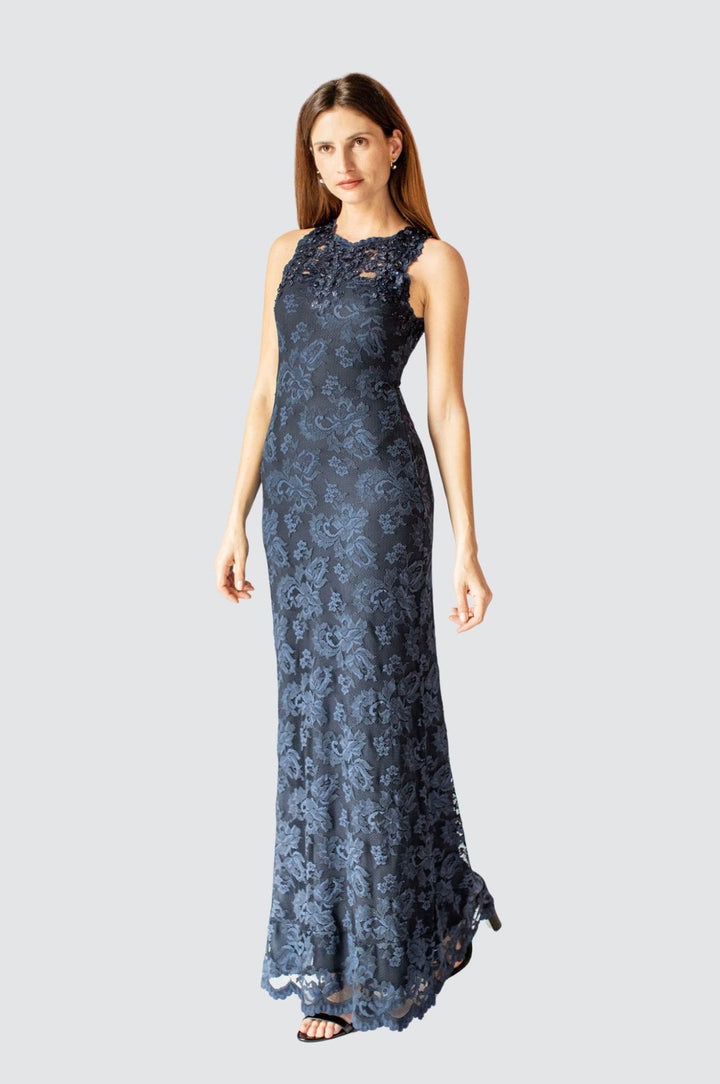 Lace Elegance Sheath Gown