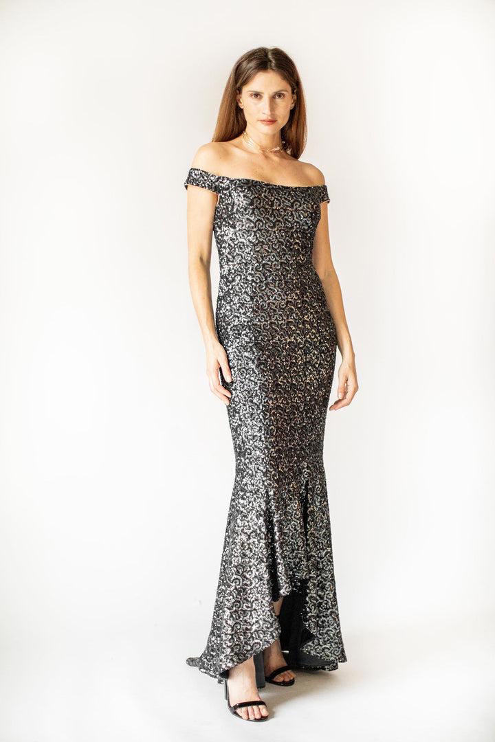 Elegance Mermaid Sequins Gown