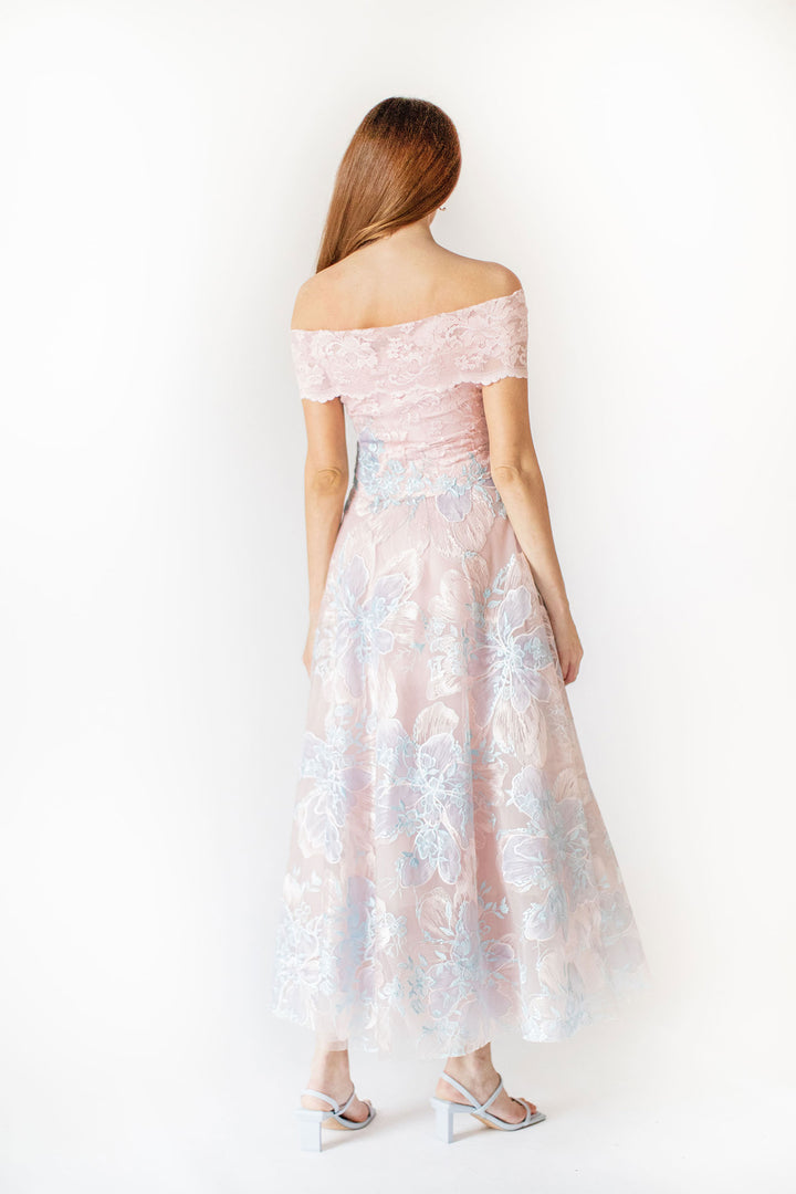Cotton Candy Off-Shoulder Dress