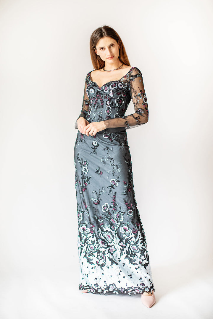 Sweetheart Celestial Long Gown