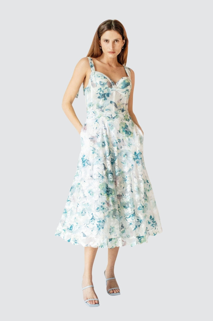 Weiches Skylight A-Linien-Kleid
