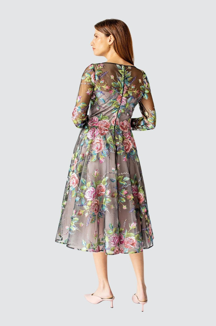 Robe col V Romance Rosie