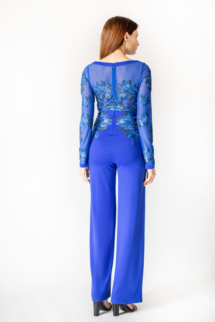Sapphire Jersey Jumpsuit