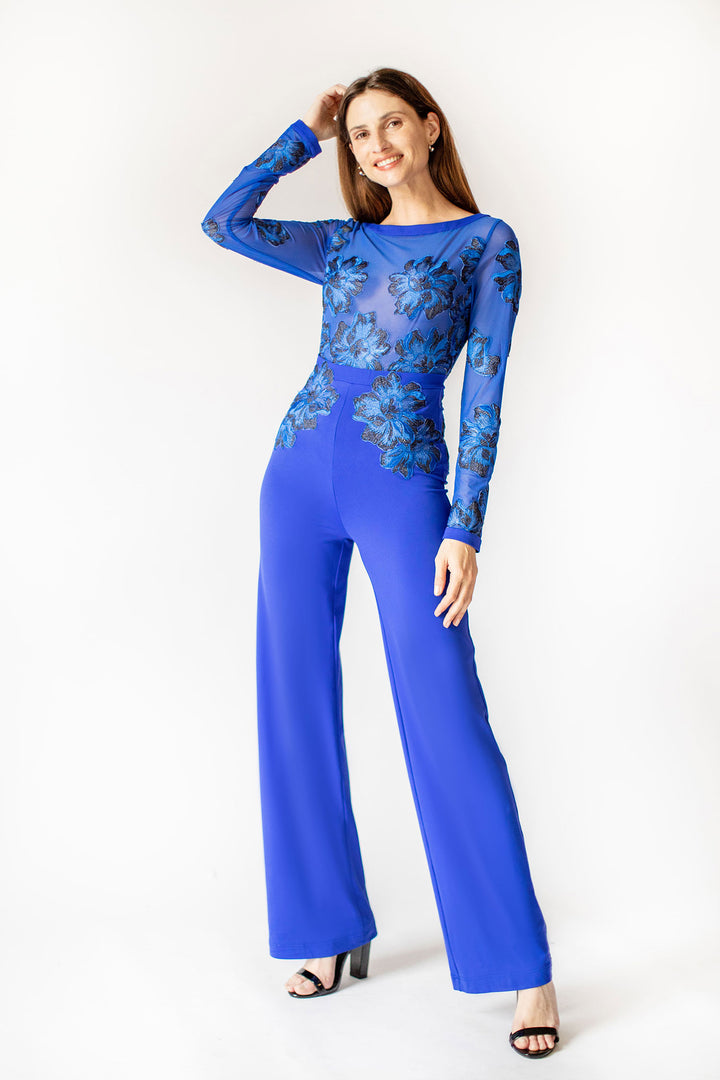 Sapphire Jersey Jumpsuit