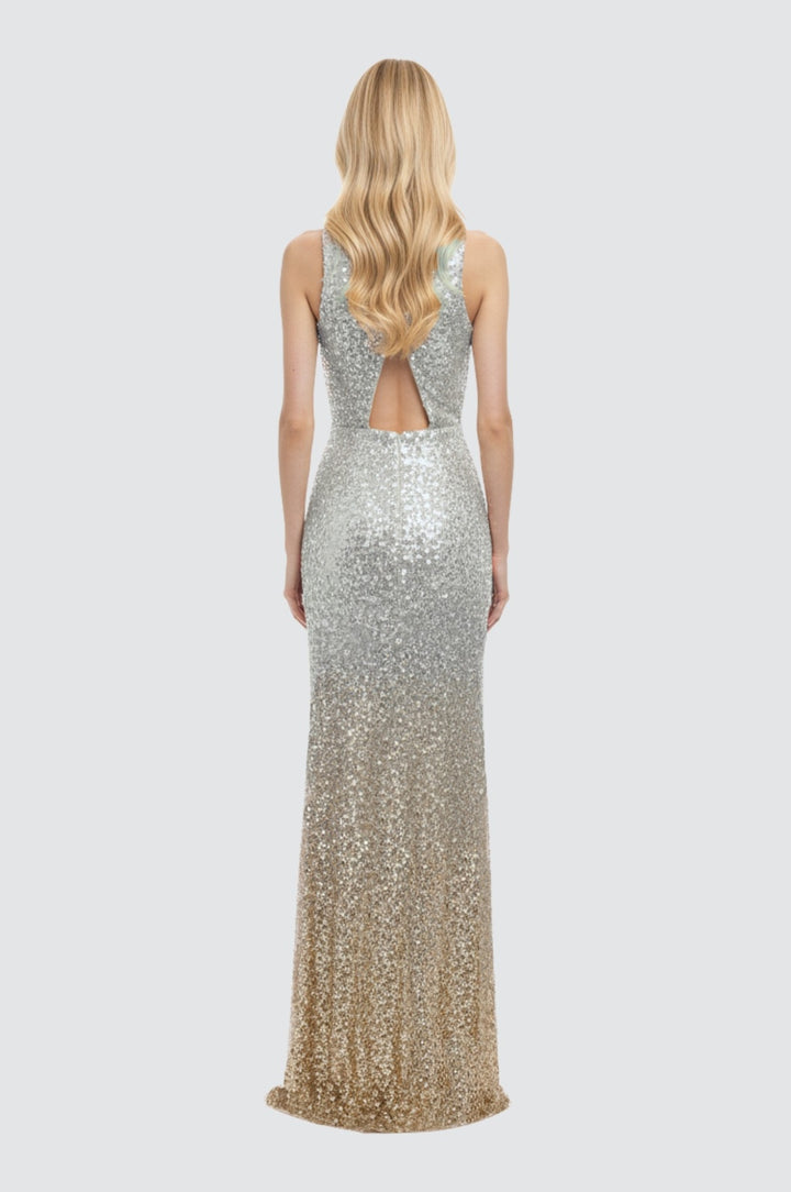 Radiant Dawn Sequin Gown
