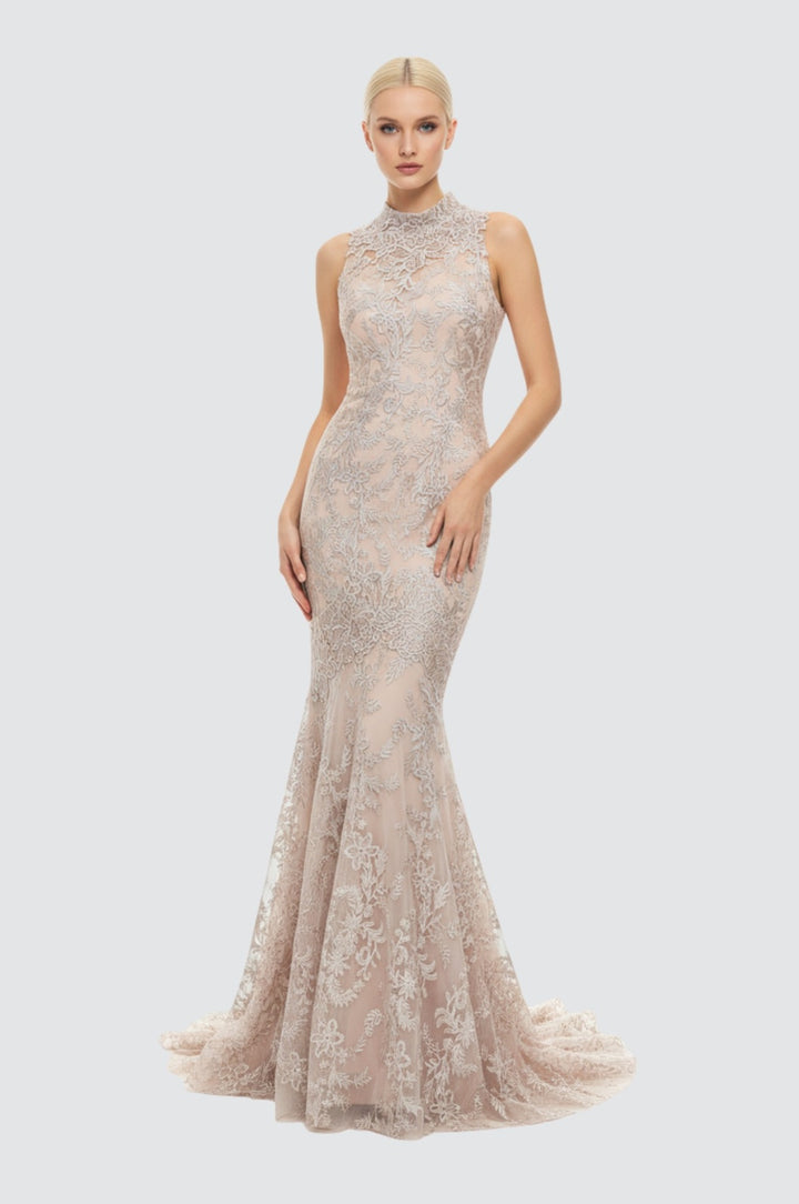 Vanilla Illusion Gown