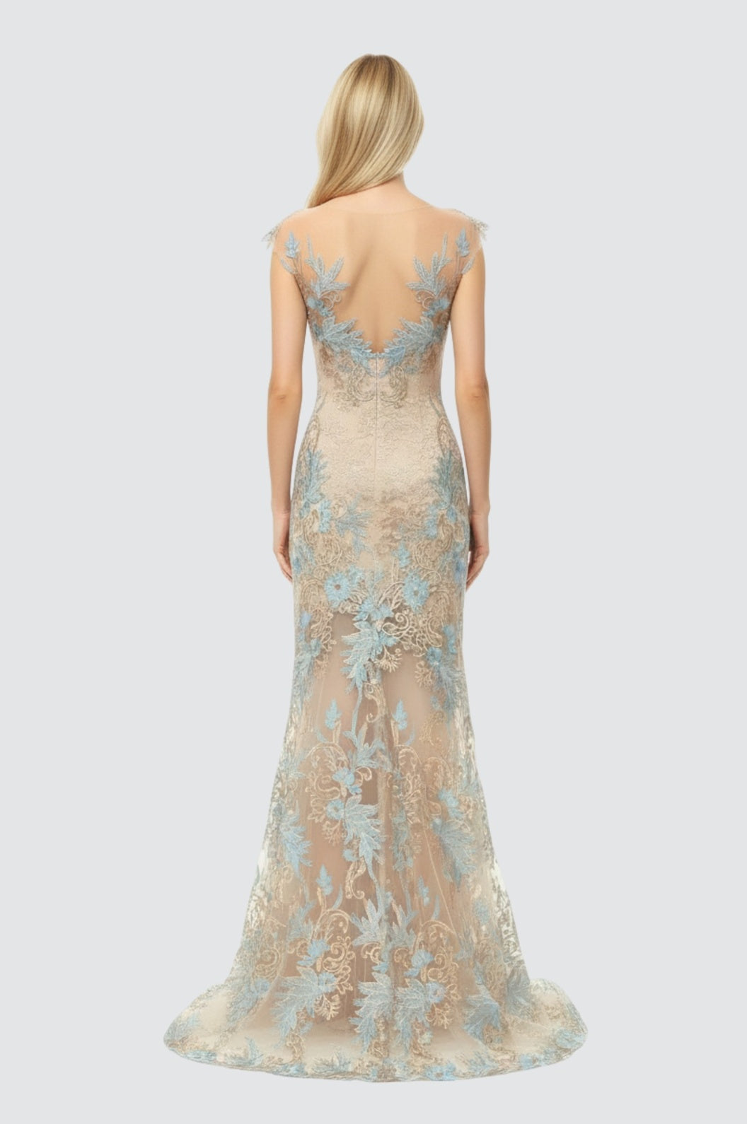 Champagne Blossom Gown