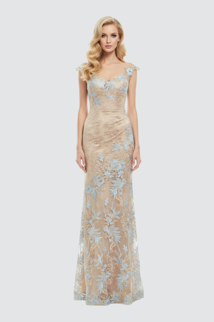 Champagne Blossom Gown