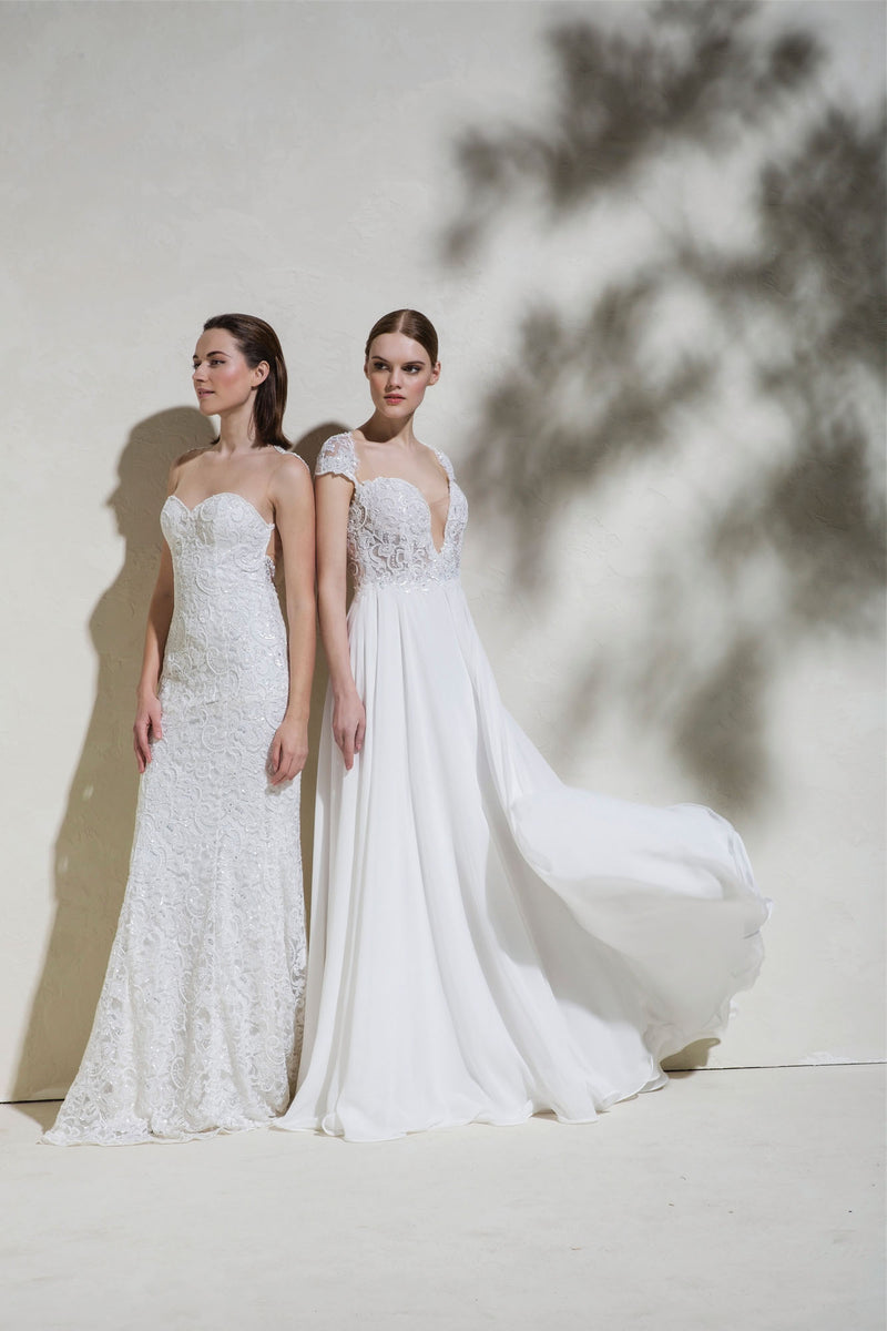 olvis lace wedding dresses Lauren Bridal Gown Olvi's Lace