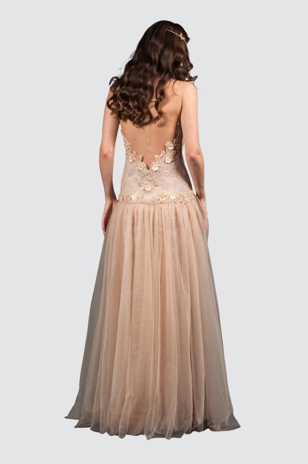 Champagne Rouge Gown