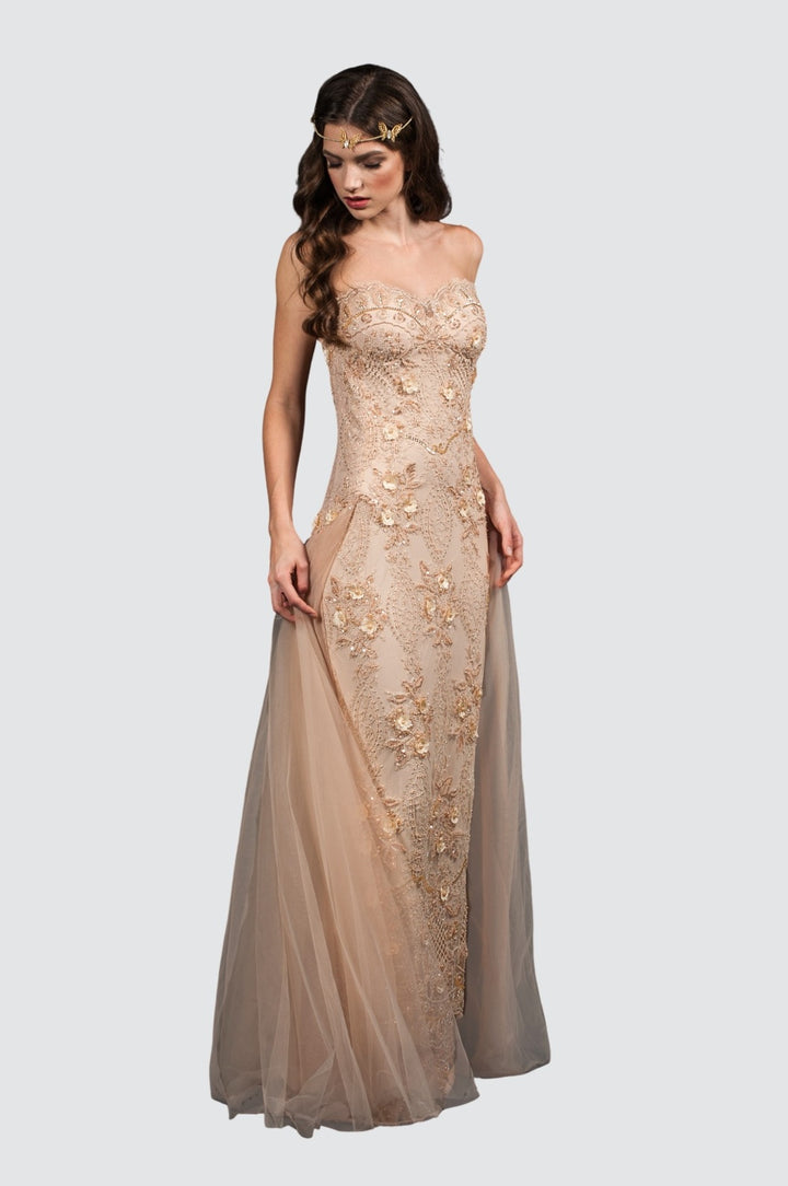 Champagne Rouge Gown