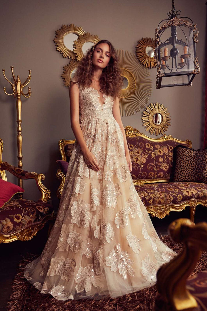 Desert Rose Couture-Kleid