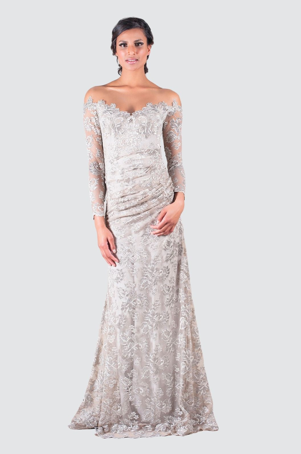 Off Shoulder Lace Dress
