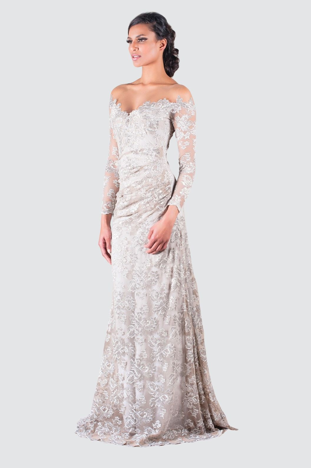 Off Shoulder Lace Dress