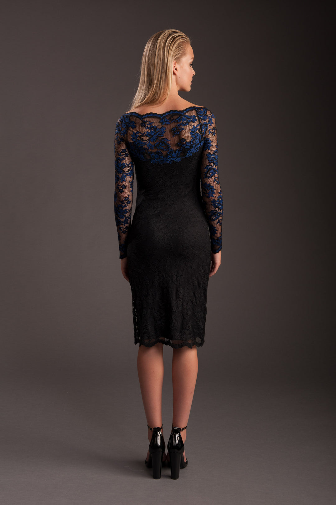 Off Shoulder Midi Dress-2