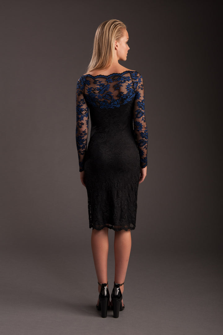 Off Shoulder Midi Dress-2