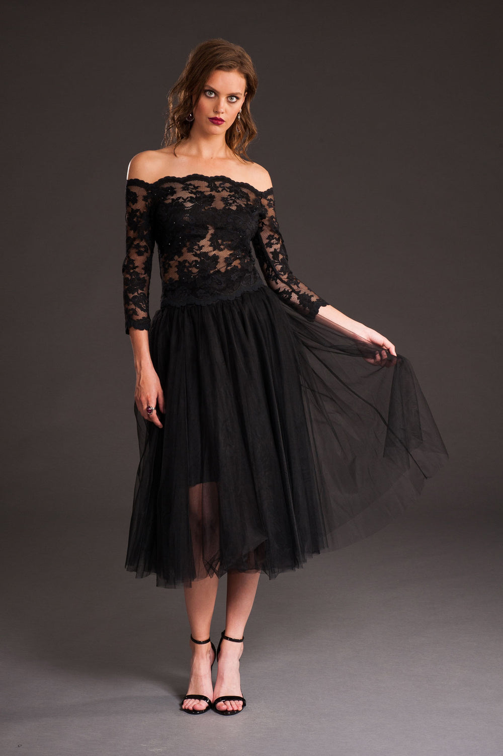 Black Tulle Skirt-1