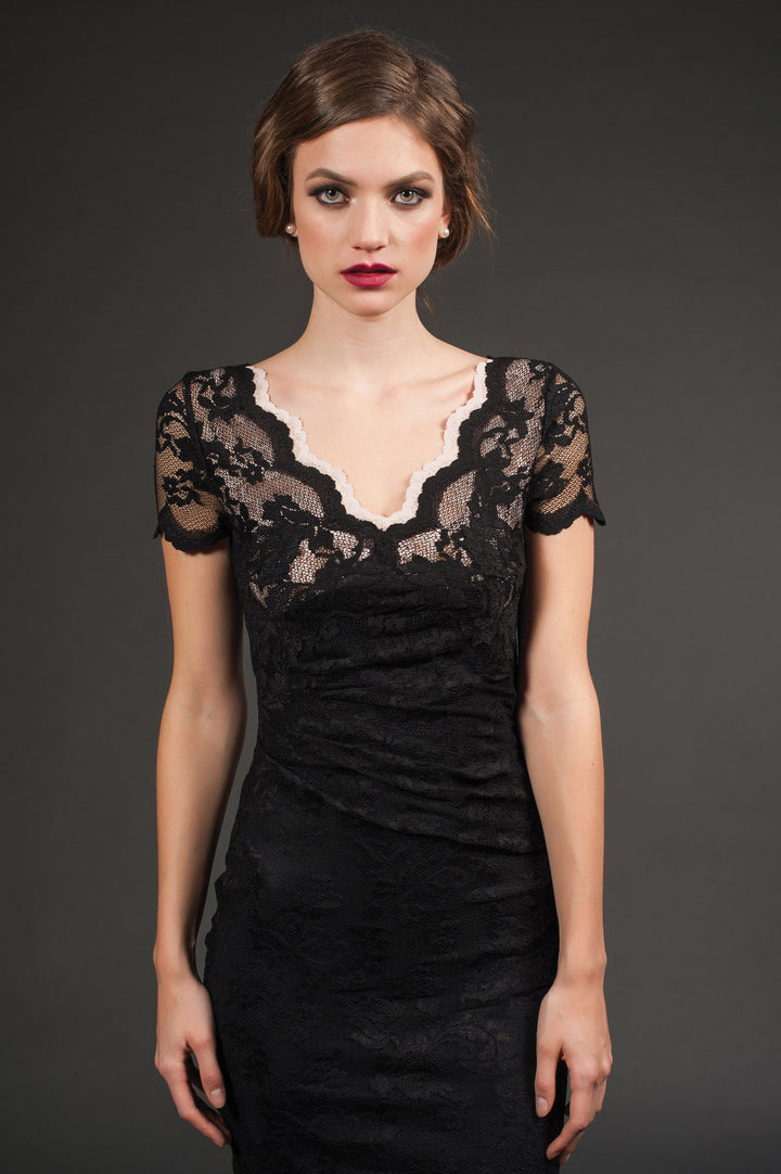 Little Black Cocktail Dress-4