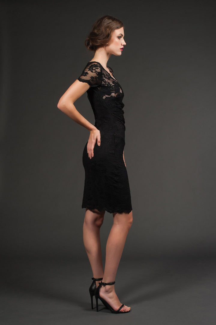 Little Black Cocktail Dress-2