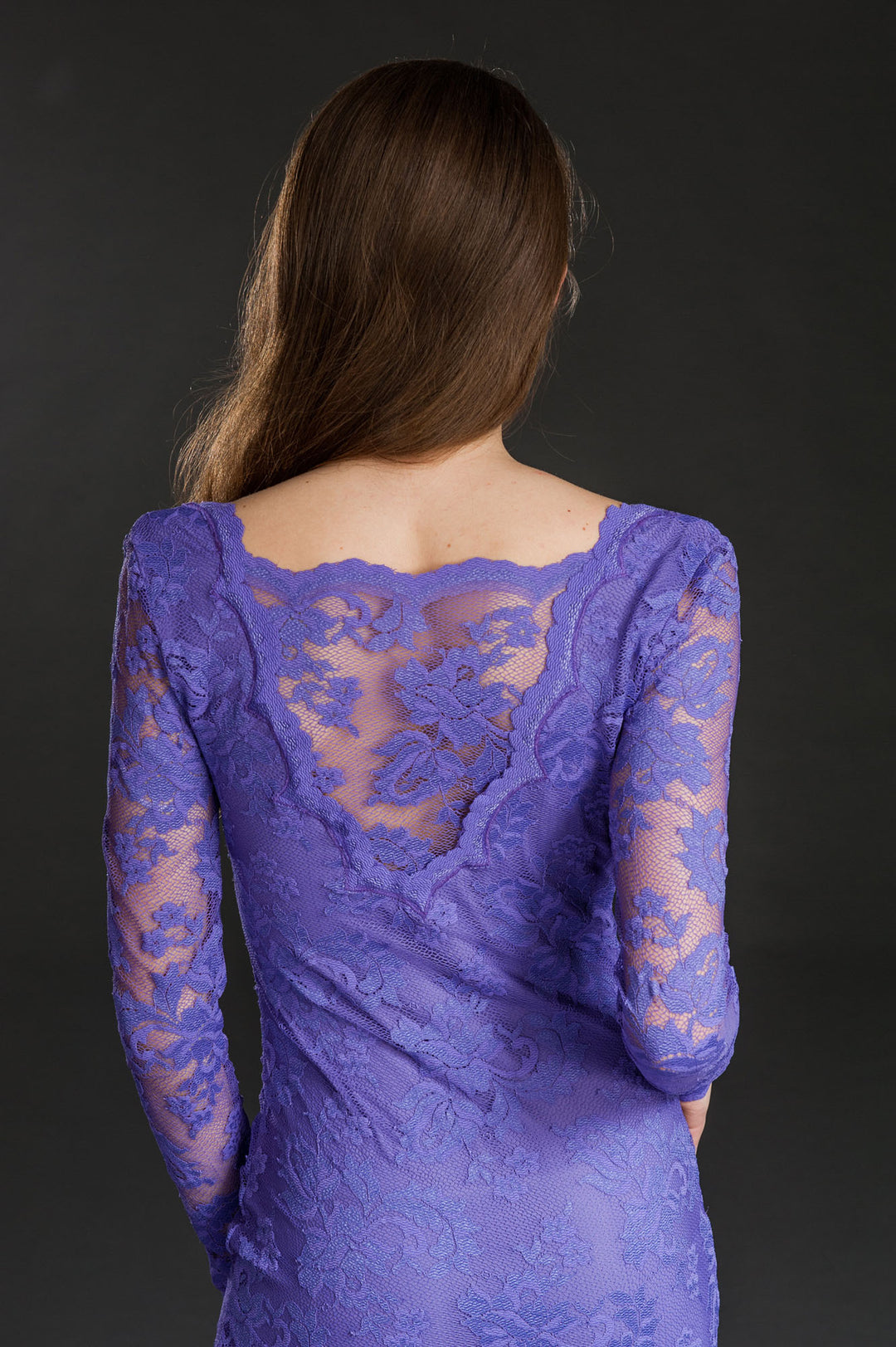 Purple Cocktail Dress-3
