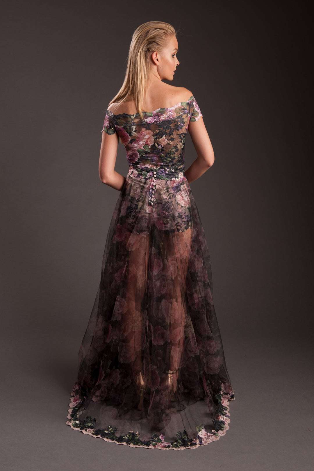 Floral  Lace Top-2