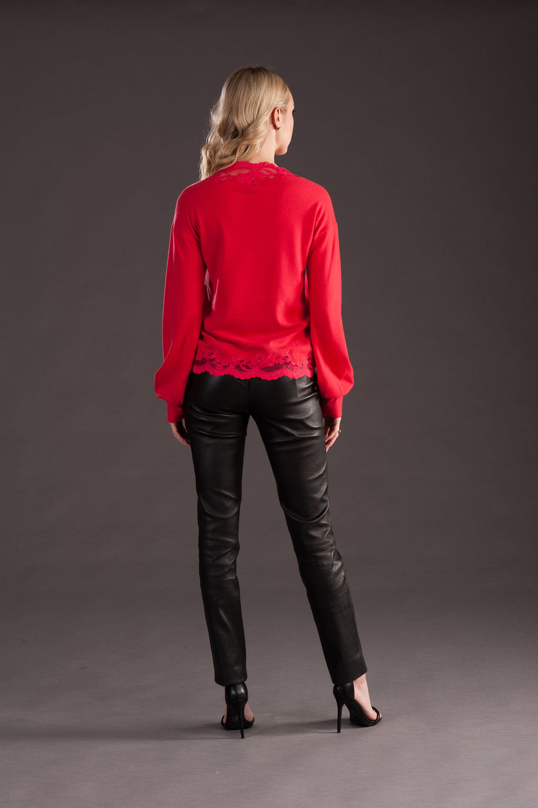 Red Cashmere Sweater-2
