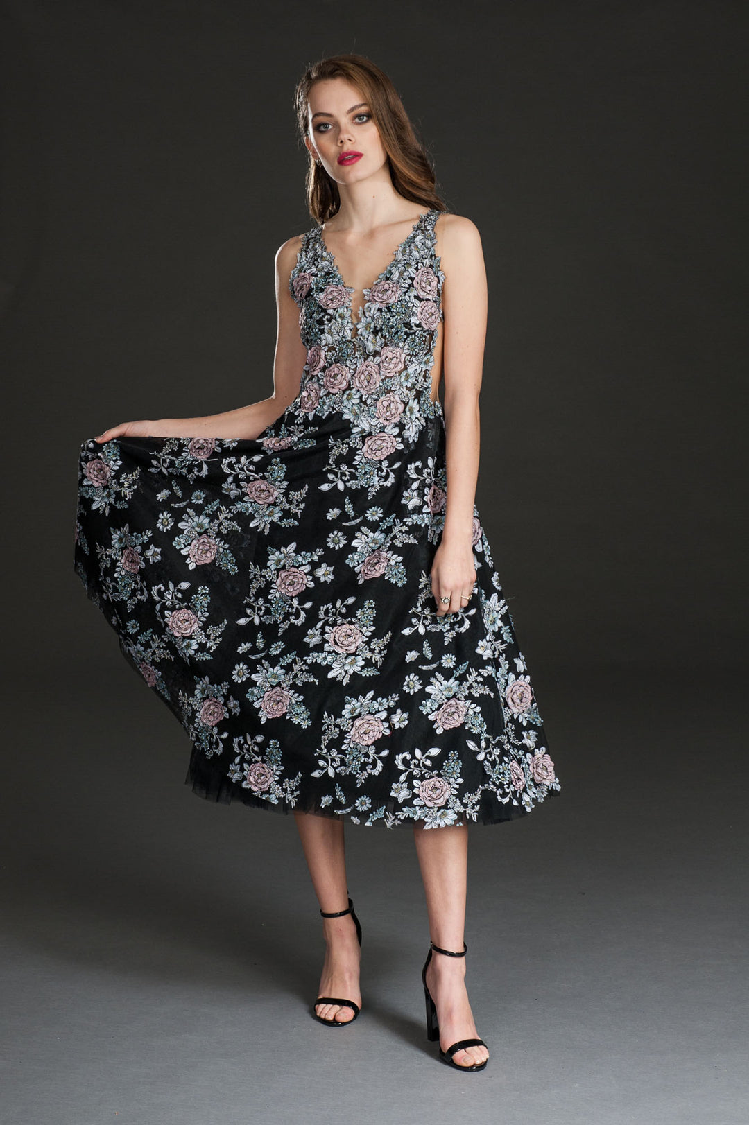 Floral Tutu Dress-4