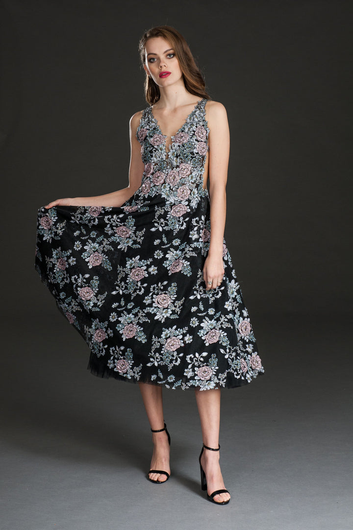 Floral Tutu Dress-4