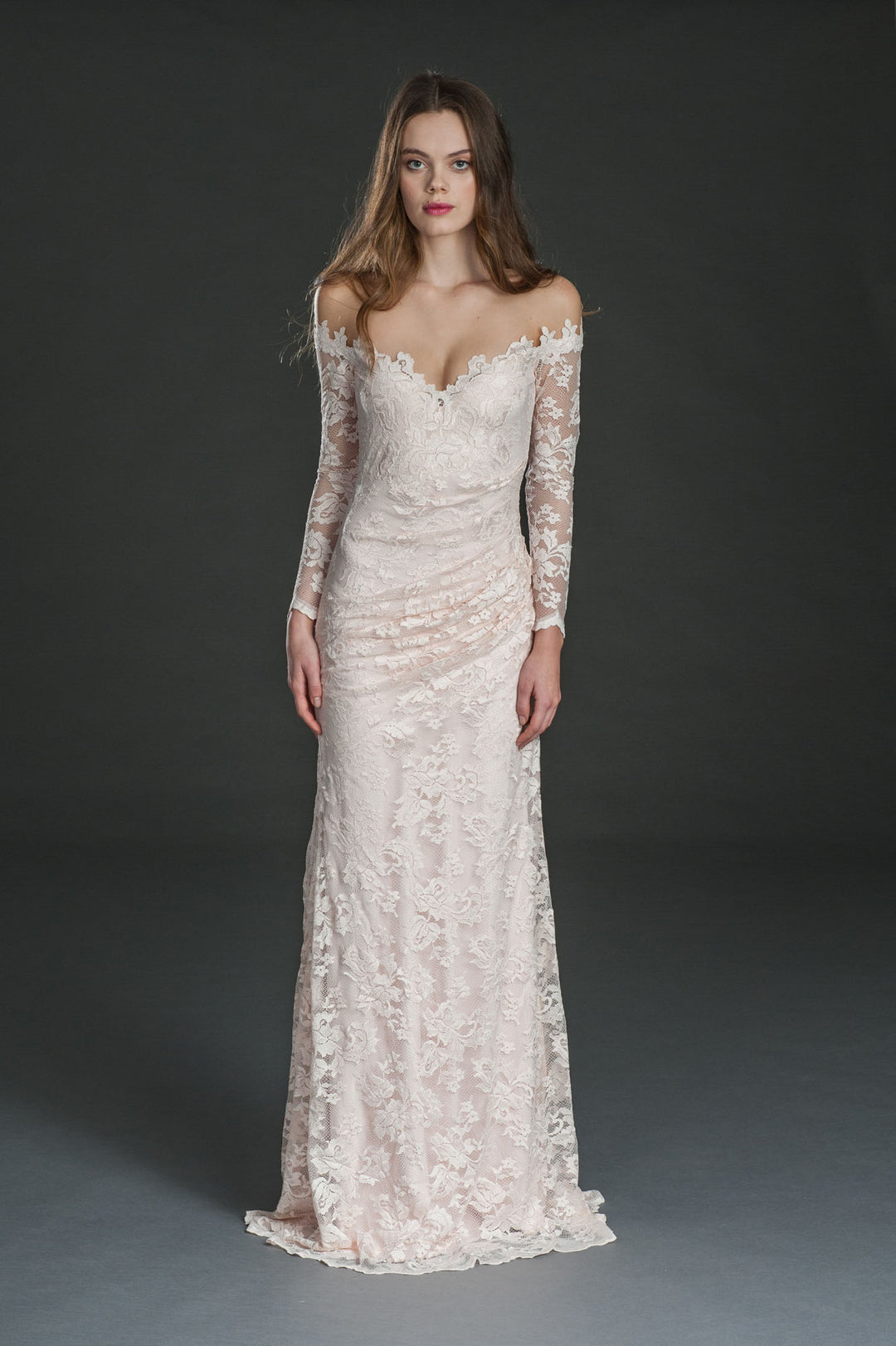 Off Shoulder Lace Dress-3