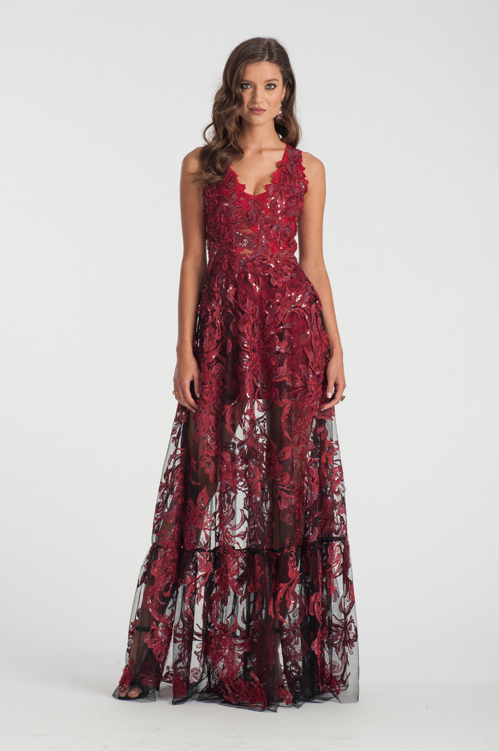 Cherry Long Gown-0
