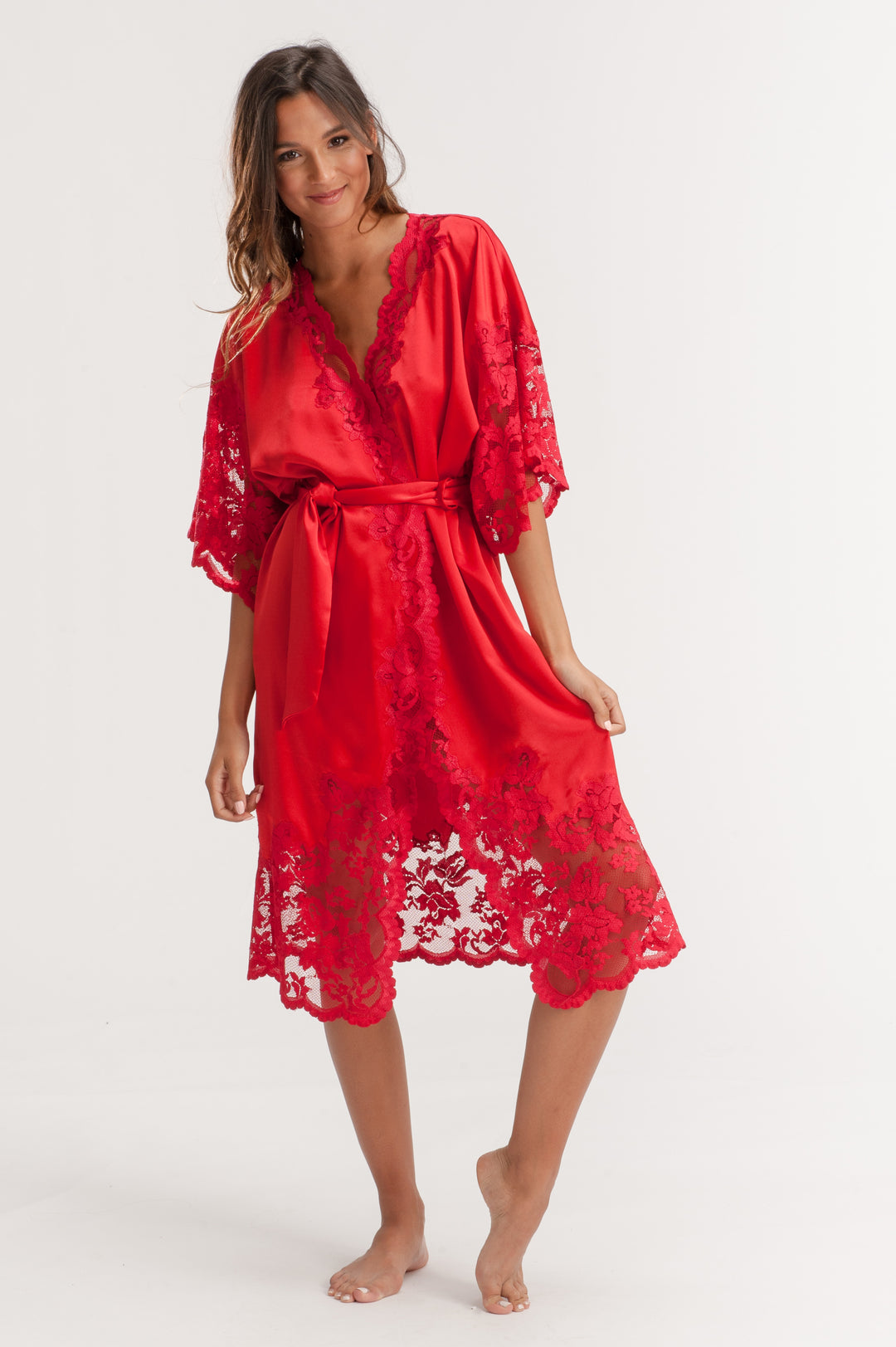 red lace valentino dress Valentino womens Floral Lace Mini Dress, 38, Red