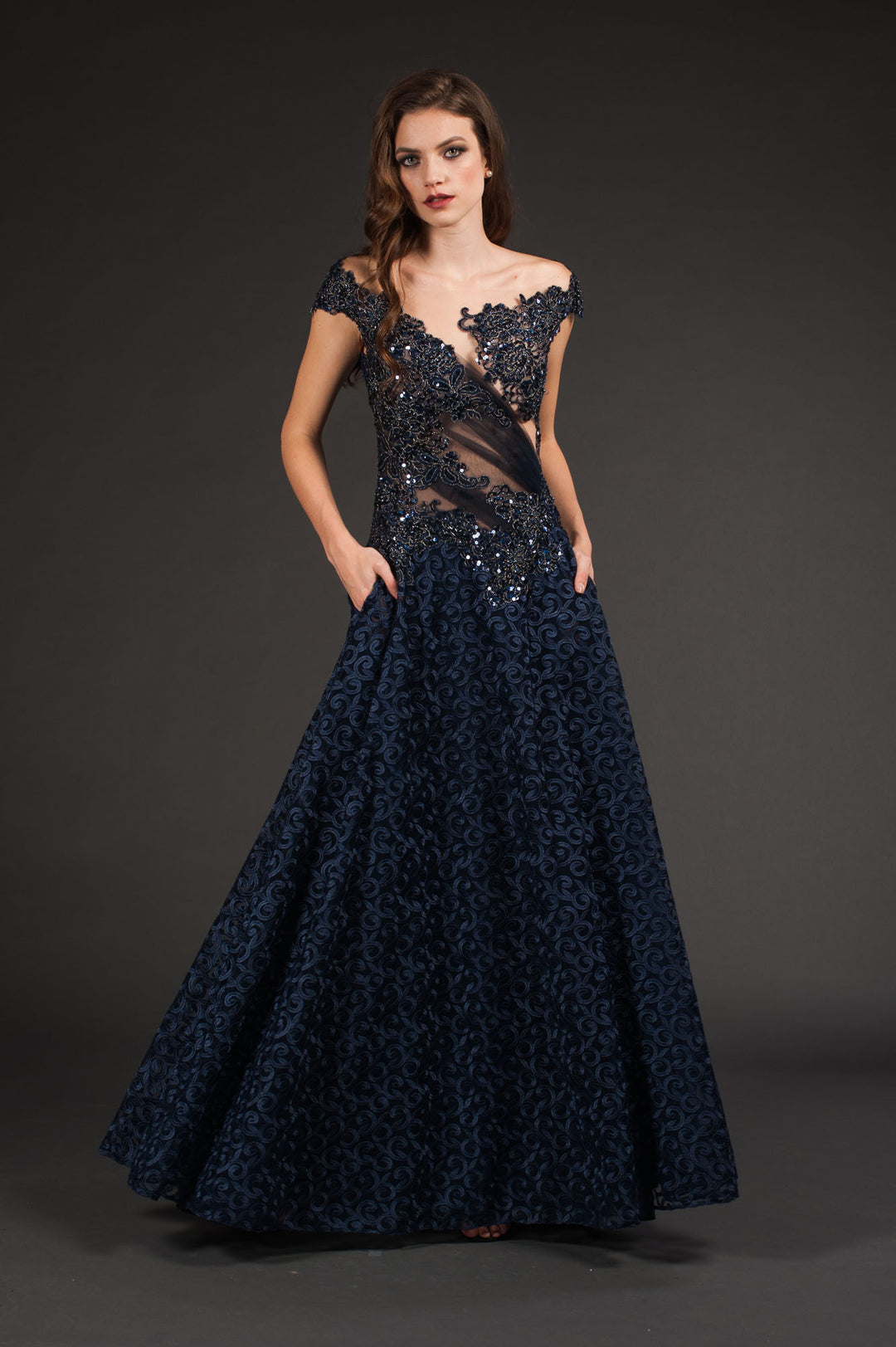 Midnight Couture Princess Gown-0